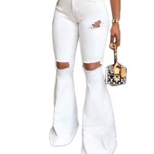 Brand New Slim fit White Jeans